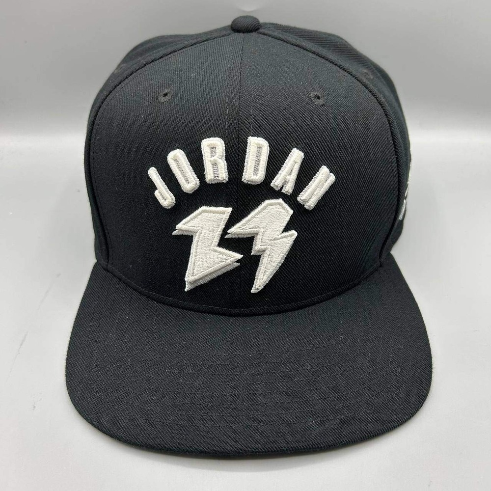 Air Jordan 23 MVP Hat Men L-XL Black Jumpman Snap Back Pro Cap